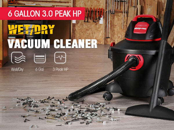 Shop-Vac 6 Gallon 3.5 Peak HP Wet/Dry Vac