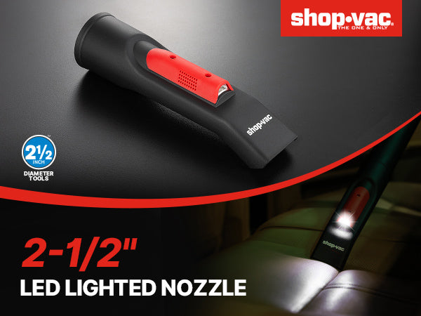 Shop-Vac 2-1/2-inch Lighted Nozzle