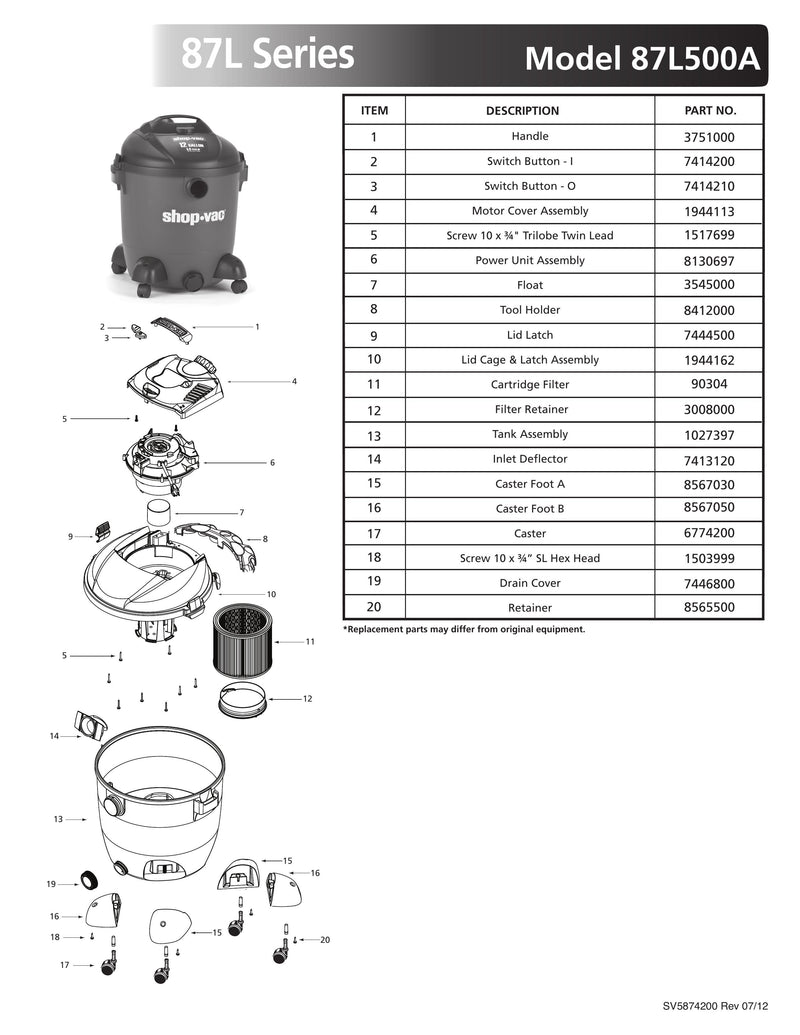 bissell vacuum 6583