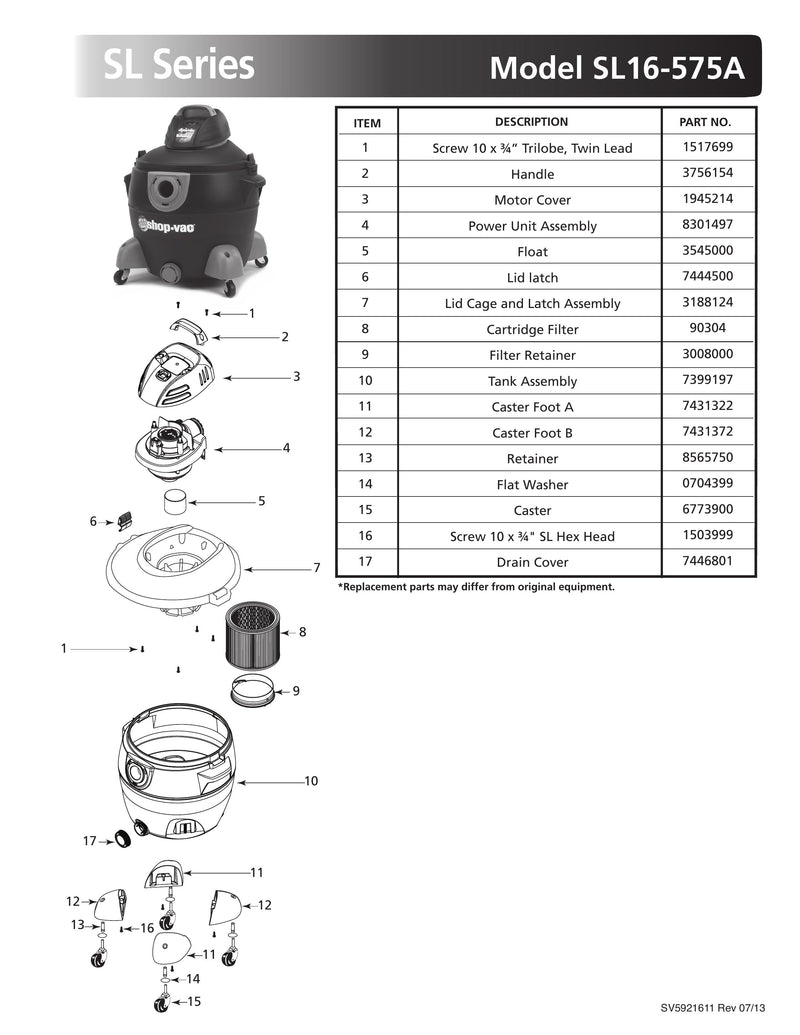 Listing for sl16 popular